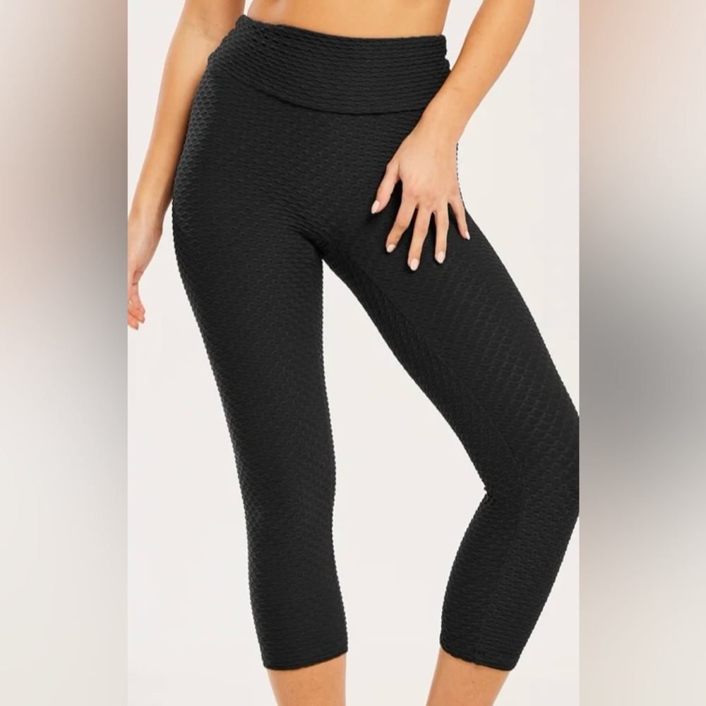 Booty by Branbants Crock Skin Black Leggings
